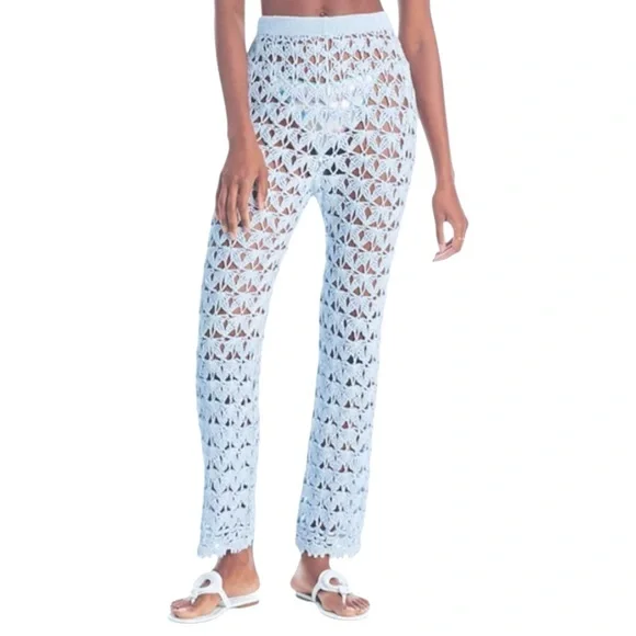 Capittana Light Blue cover-up Pants XS/S NWT - Picture 4 of 6